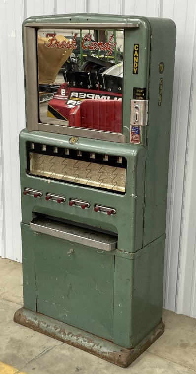 Vintage Coin Op Candy Vending Machine By Stoner (1 of 6)