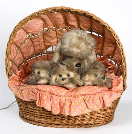 Early Motorized Automaton Puppies Store Display (1 of 12)