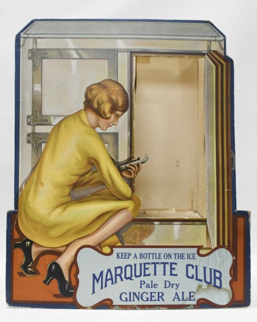 Early Marquettee Club Gingerale Countertop Display (1 of 6)