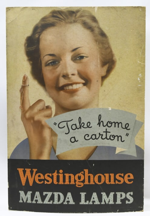 Early Westinghouse Mazda Lamps Store Display (1 of 7)