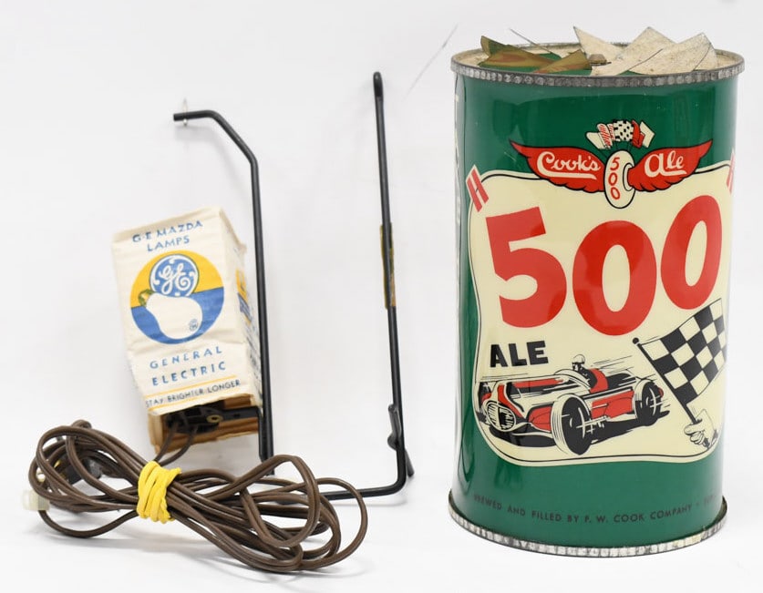 Vintage Cook's 500 Ale Lighted Motion Lamp (1 of 15)