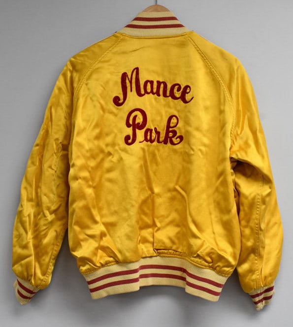 Vintage Mance Park Speedway Chain Stitched Jacket (1 of 5)