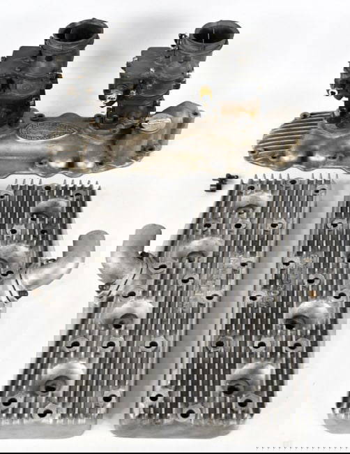 Edelbrock Heads Meyer Intake & Stromberg 97 Carbs Auction