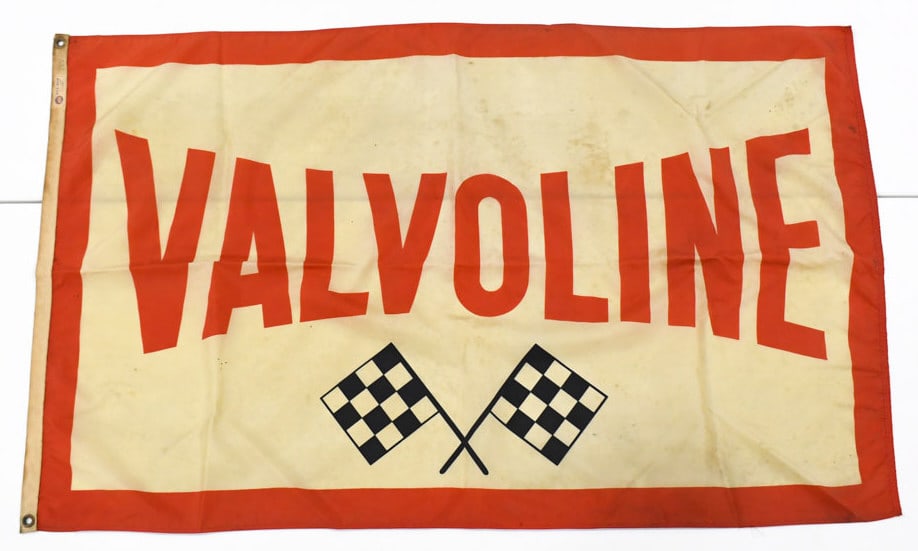 5ft Vintage Valvoline Racing Oil  Speedway Flag (1 of 7)