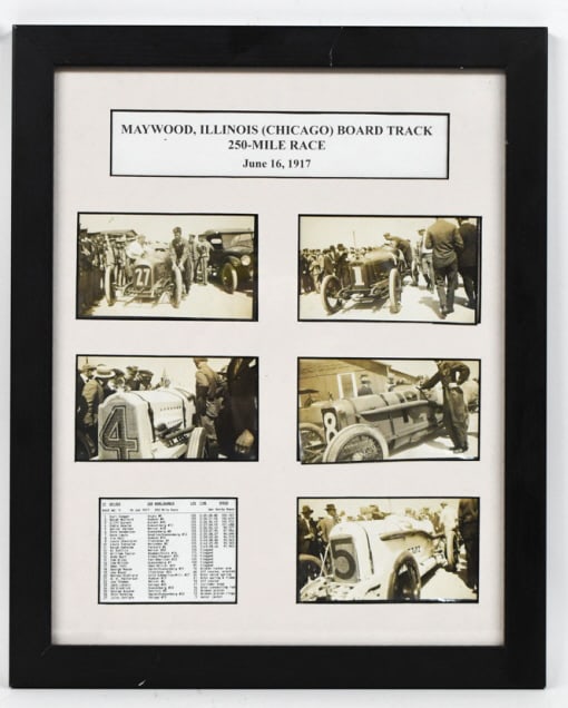 1917 Maywood IL Board Track Race Original Photos (1 of 9)