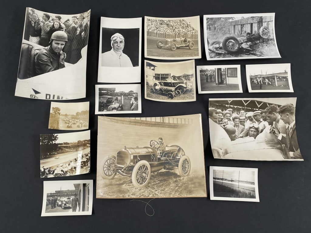 (14) Early 1900s Automotive Racing Photographs (1 of 10)
