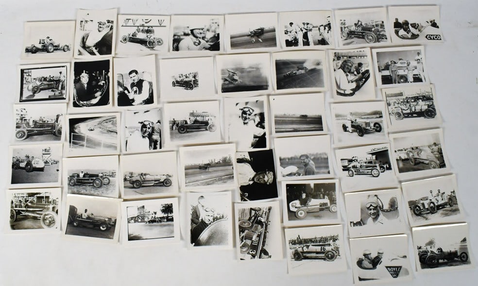(43) 1920s-1930s Automotive Racing Photographs (1 of 16)