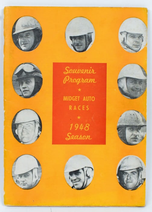 1948 Midget Auto Races Salesman Sample Program (1 of 20)
