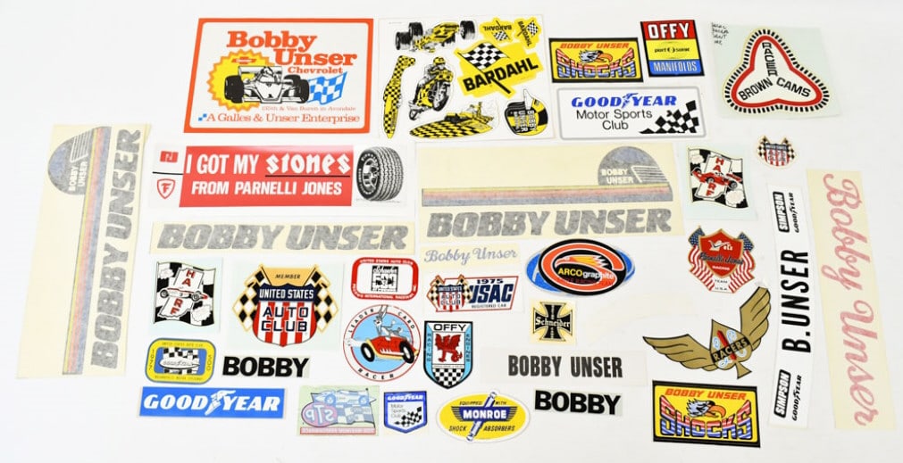 (30+) Bobby Unser Racing Decals (1 of 14)