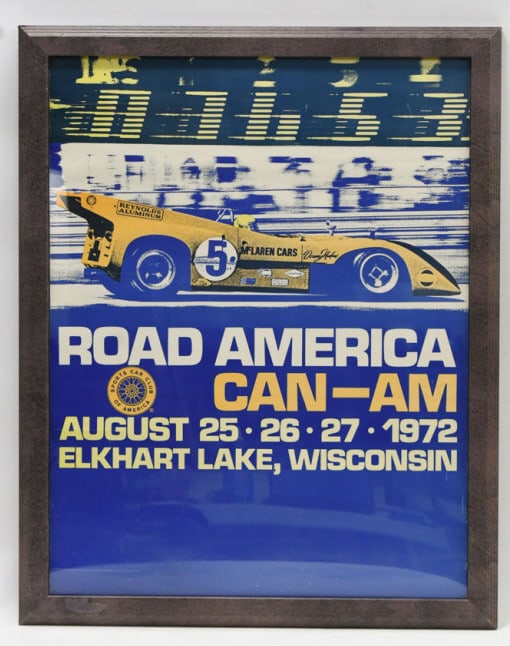 1972 Road America Can-Am Elkhart Lake WI Poster (1 of 8)