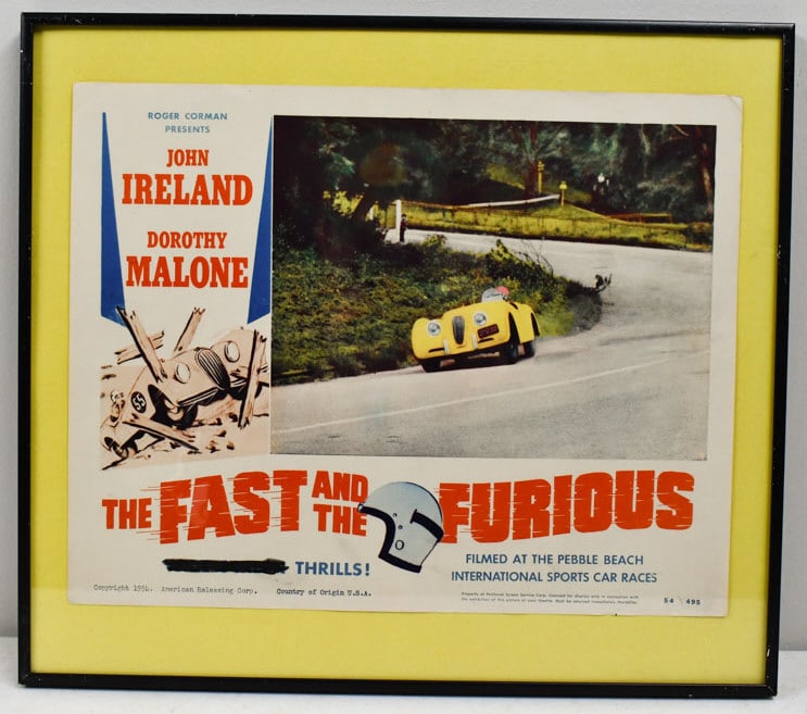 The Fast and the Furious Movie Lobby Display Card (1 of 5)