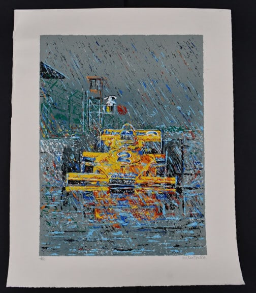 1976 Rutherford Indy 500 LE Print By Ron Burton (1 of 4)