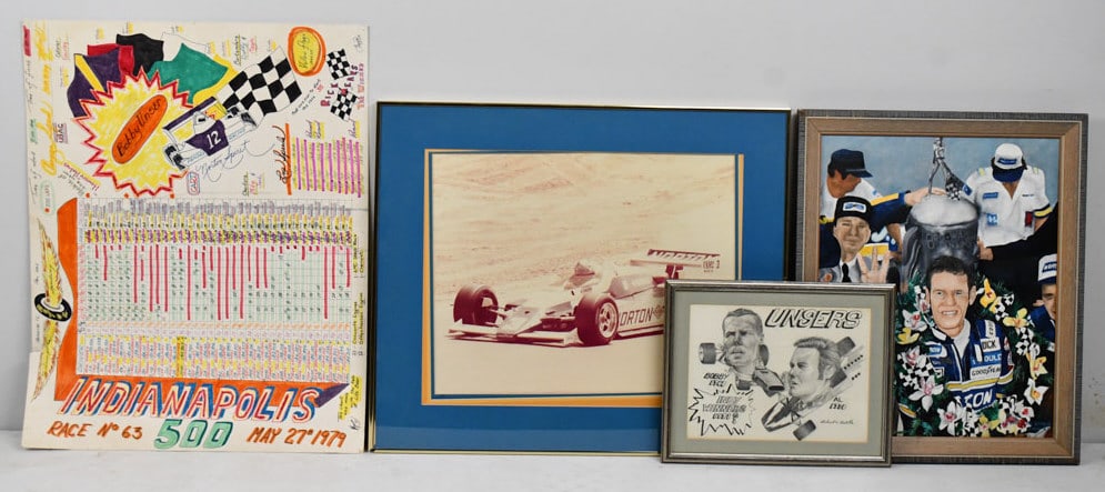 4 Art Pieces Gifted To Bobby Unser (1 of 20)