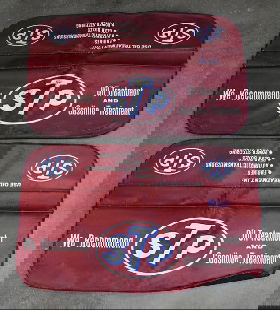 Bobby Unser's STP Fender Covers (1 of 6)