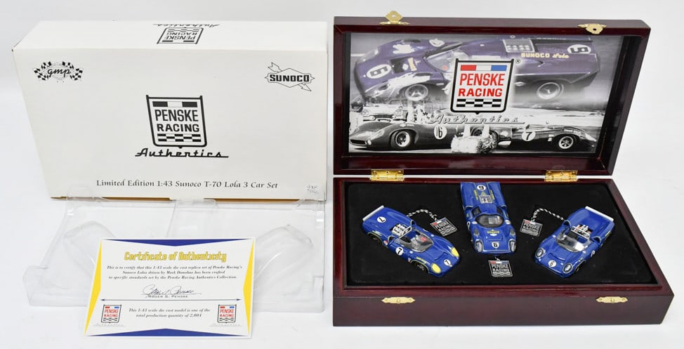 GMP 1/43 PENSKE RACING Sunoco ローラ T70 3台セット Mr.CRAFT