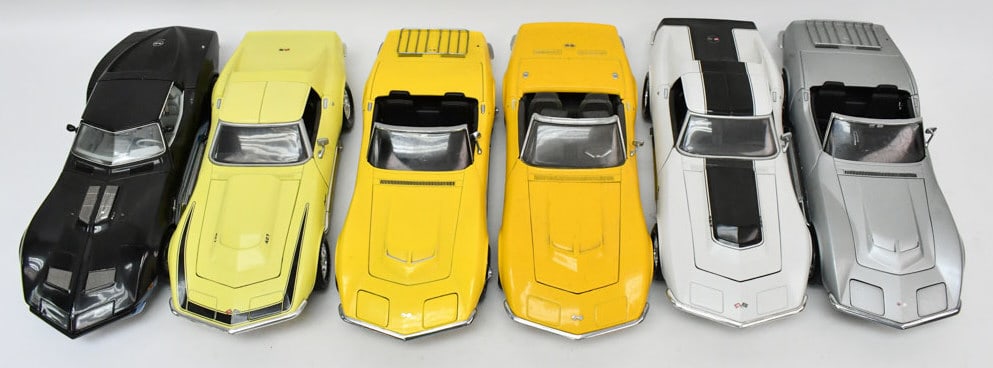 (6) 1:18 Scale Die-Cast Corvettes (1 of 14)
