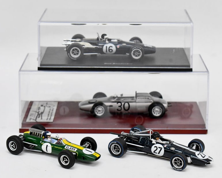 (4) 1:43 Scale Die-Cast Formula Racers (1 of 14)