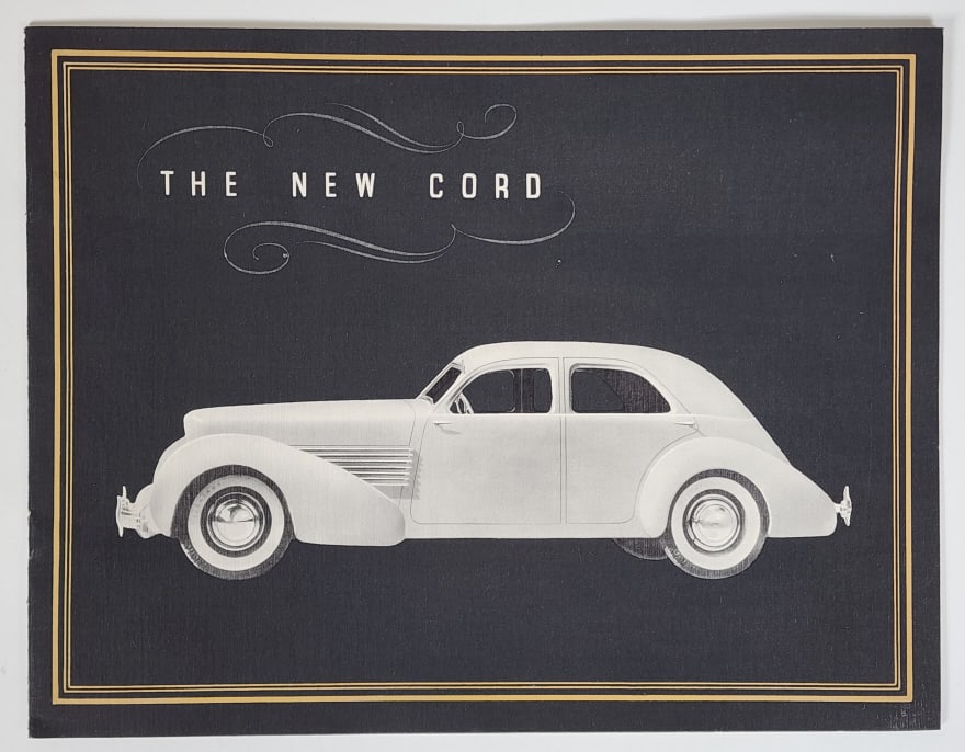 The New Cord 1936 Sales Catalog (1 of 11)