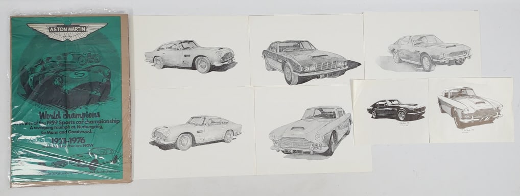 Lot Of Aston Martin Prints & Poster (1 of 9)