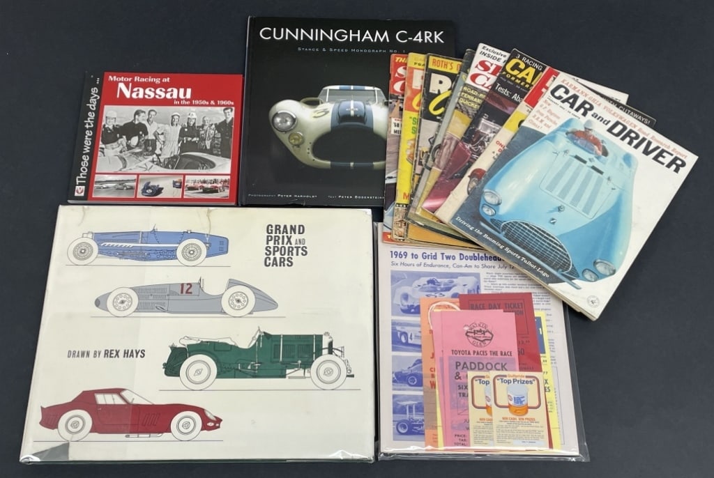 Racing, Sports Cars, & Hot Rod Books & More (1 of 5)