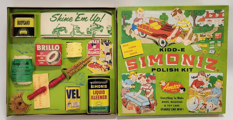 Amsco Toys Kidd-E Simoniz Pedal Car Polish Kit (1 of 9)