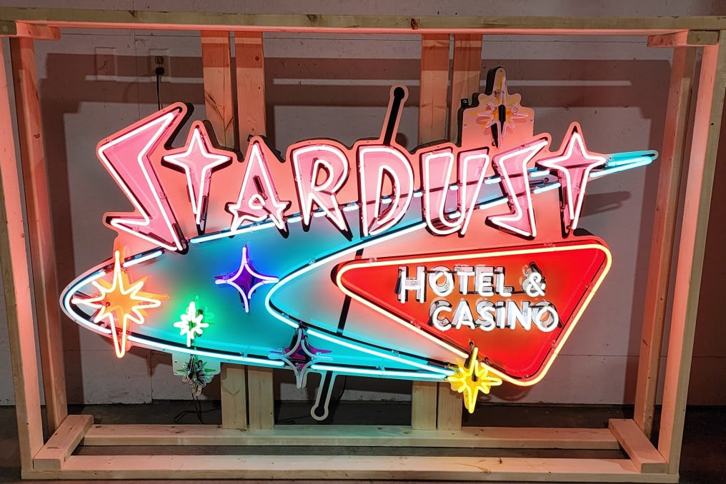 Custom Stardust Tin Animated Neon Sign (1 of 6)