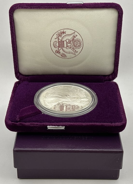 1993 U.S. Silver American Eagle Proof Dollar (1 of 4)