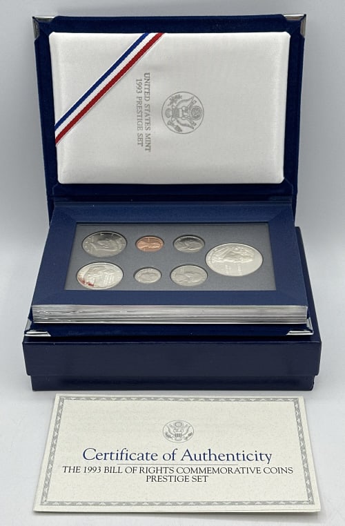 1993 U.S. Prestige Proof Set In Box (1 of 3)
