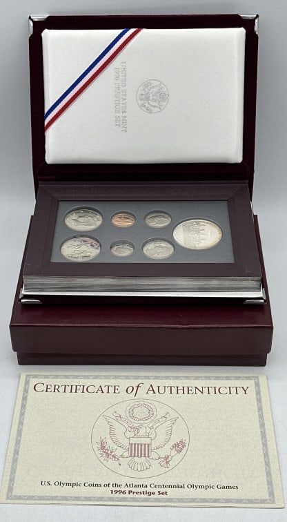1996 U.S. Prestige Proof Set In Box (1 of 3)