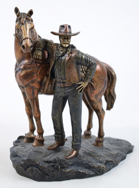 Knowles John Wayne Standing Proud Resin Sculpture (1 of 10)