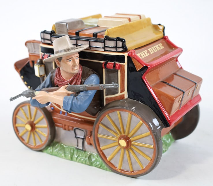 Vandor John Wayne The Duke Stagecoach Cookie Jar (1 of 9)