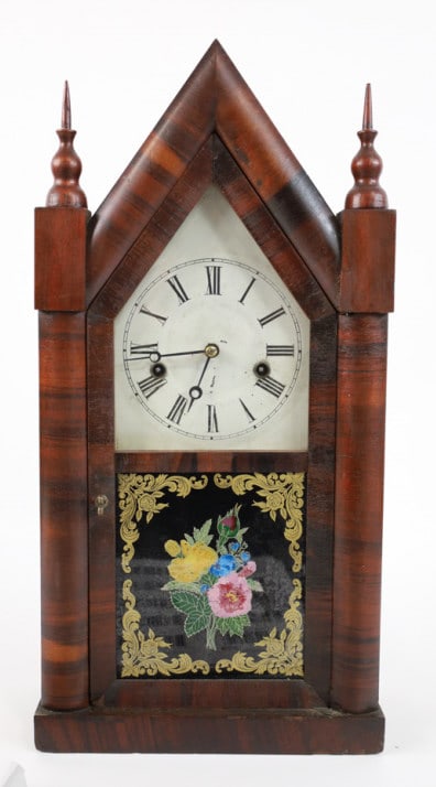 Antique Ansonia Brass Co. Mantel Clock (1 of 9)