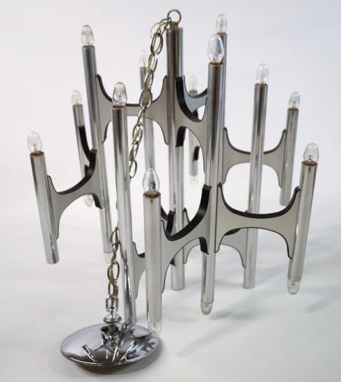 Vintage Gaetano Sciolari "Scultura" Chandelier (1 of 8)