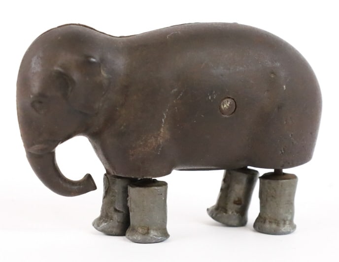 Antique Cast Iron Elephant Ramp Walker Toy (1 of 5)