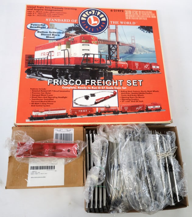 Lionel 0-27 Scale Frisco Freight Set # 6-21972 NIB (1 of 7)