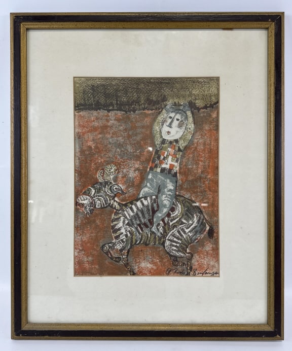 Graciela Rodo Boulanger Abstract Lithograph (1 of 4)