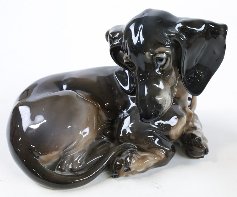 Large Rosenthal Porcelain Dachshund Figure (1 of 8)