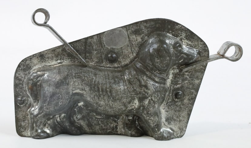 Antique German Dachshund Chocolate Mold (1 of 7)