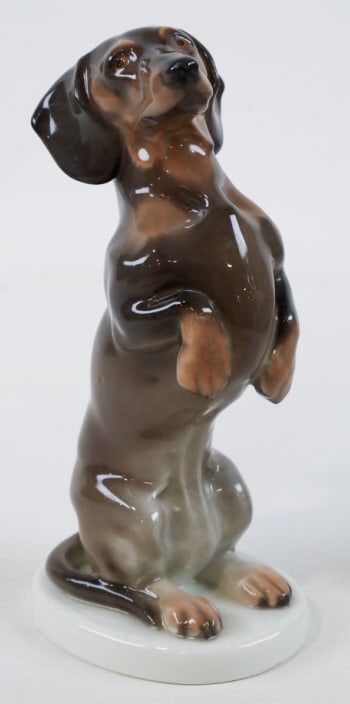 KPM Dachshund Standing On Back Legs Figurine (1 of 9)
