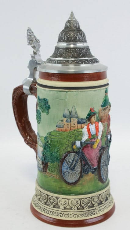 Ltd Ed Original Thewalt Bicycle German Stein (1 of 10)