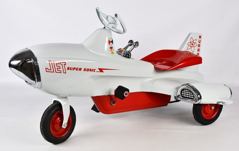 Restored Murray Super Sonic Jet Pedal Car (1 of 8)