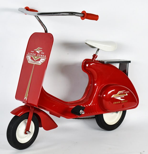 Restored Garton Super Sonda Chain Drive Scooter (1 of 7)