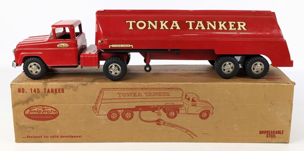 Original Tonka No. 145 Tanker Truck In Box (1 of 12)