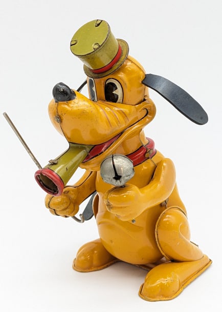 Marx Tin Litho Windup Pluto The Drum Major (1 of 8)