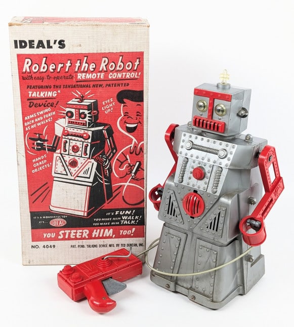Ideal's Remote Control Robert The Robot w/ Box (1 of 13)