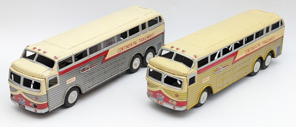 Continental Trailways Silver Eagle Bus