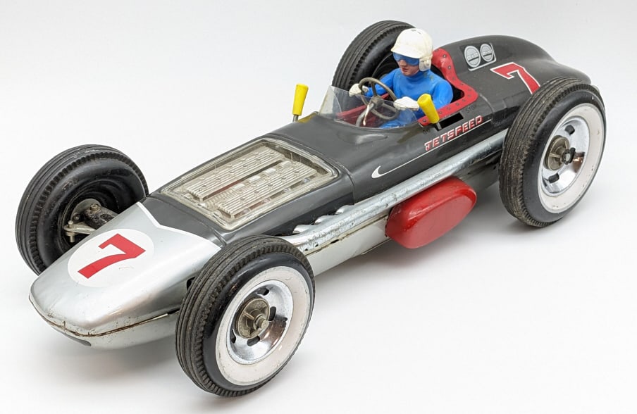 Yonezawa Tin Battery Op. Jetspeed Racer #7 (1 of 9)