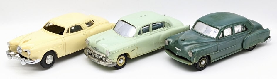 (3) Vintage Plastic Promo Cars (1 of 12)