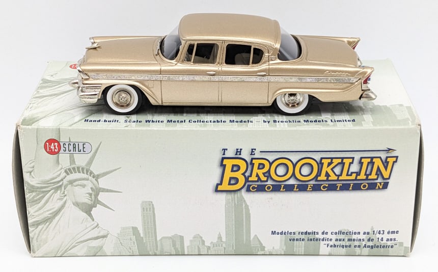 1:43 Brooklin Collection 1957 Packard Clipper Town (1 of 6)