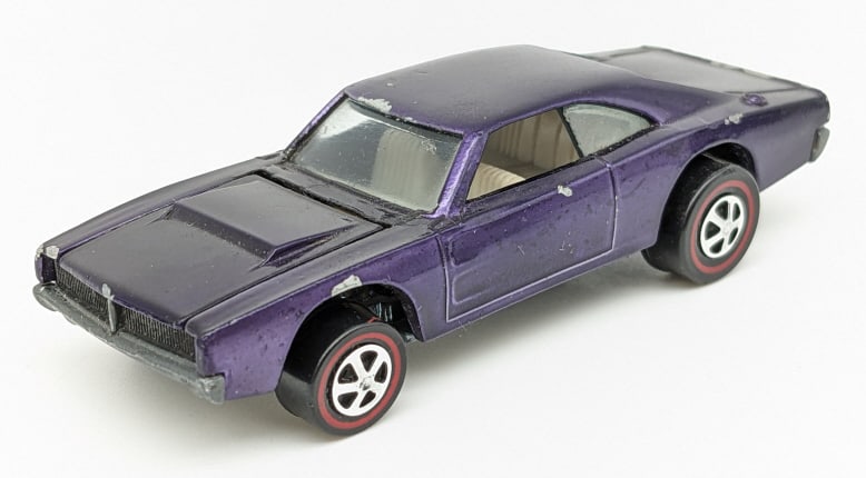 Hot Wheels Redline Purple Custom Dodge Charger (1 of 5)